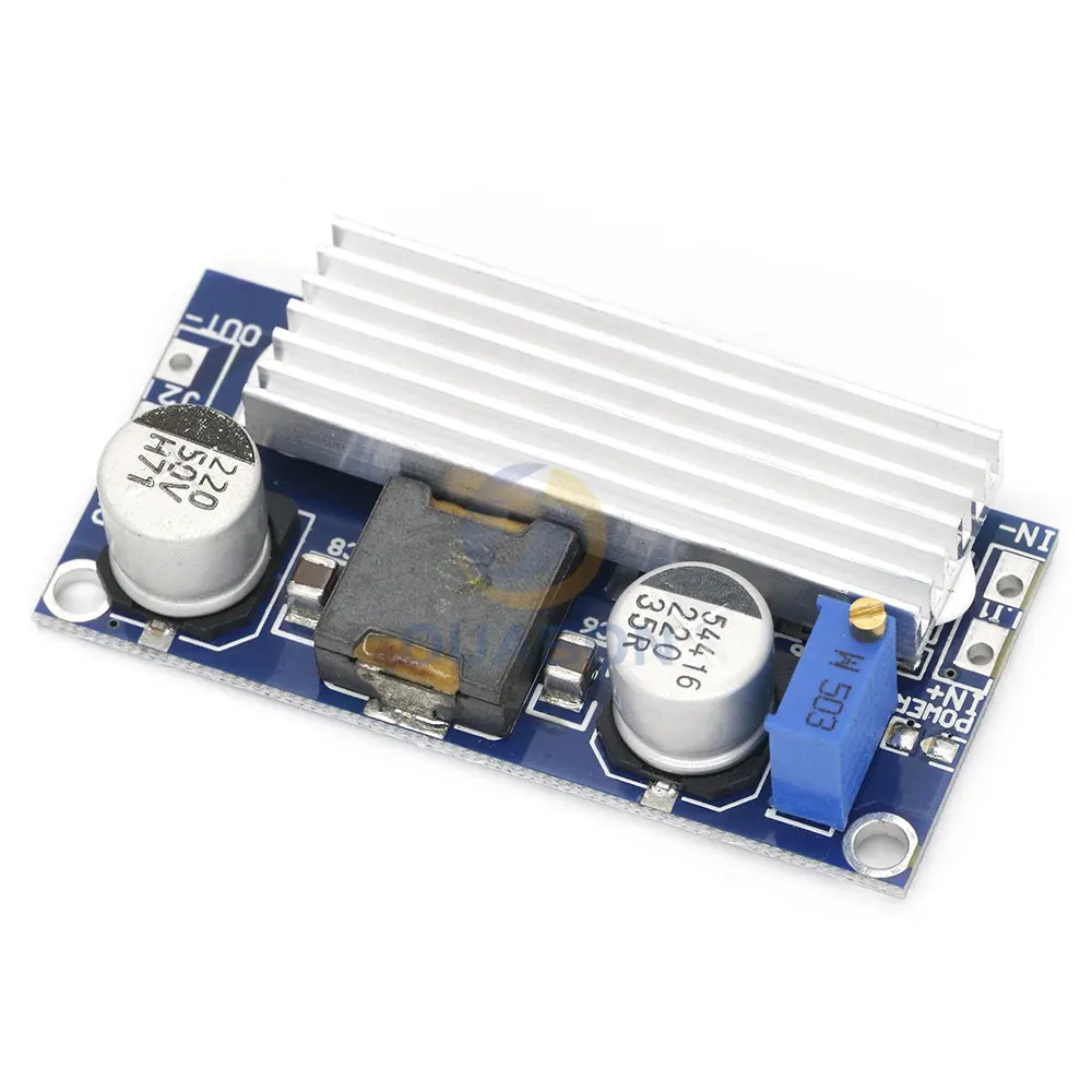 100W DC-DC Boost Step Up Converter 4-30V to 5-35V 12V 24V 9A Power Supply Module Integrated Circuits