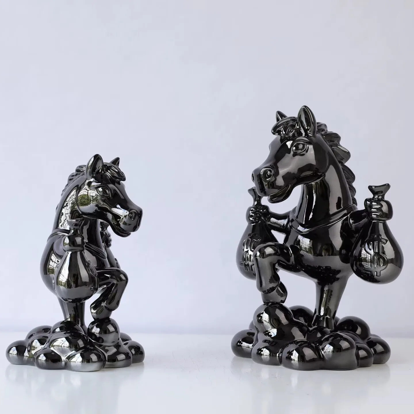 Room Decor Ornaments Abstract Cartoon Statues Sculpture Italian Instant Money Decoration Ornaments Living Room Decorations Gifts