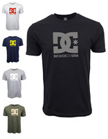DC shoes, American logo pattern T-shirt, printed pure cotton, more color choices