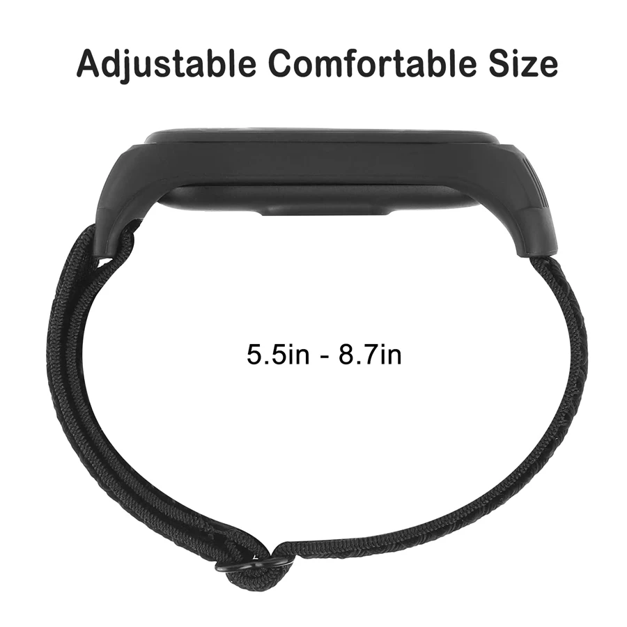 Elastic Bracelet Strap For Samsung Galaxy Fit 2 Nylon Bracelet Replacemen Fabric Wrist Watch Band For Samsung Fit 2 Sports Loop