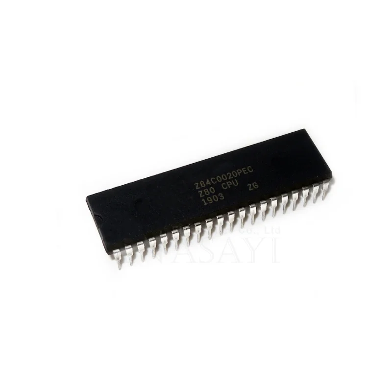 2PCS Z84C0020 Z84C0020PEC Z80 CPU Z0840004PSC Z80 CPU DIP40 Microprocessor ic