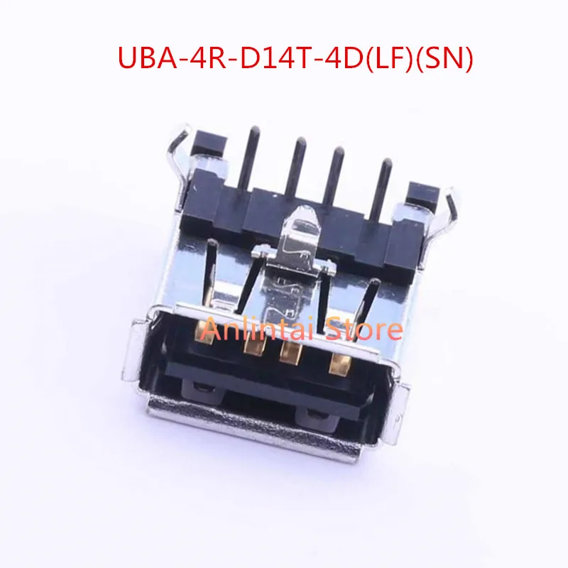 5PCS UBA-R4R-S14-4S(LF)(SN)  UBA-4R-D14T-4D(LF)(SN)  UBAS-4R-D14D-4D(LF)(SN) Type-A USB 2.0  4contacts  4P