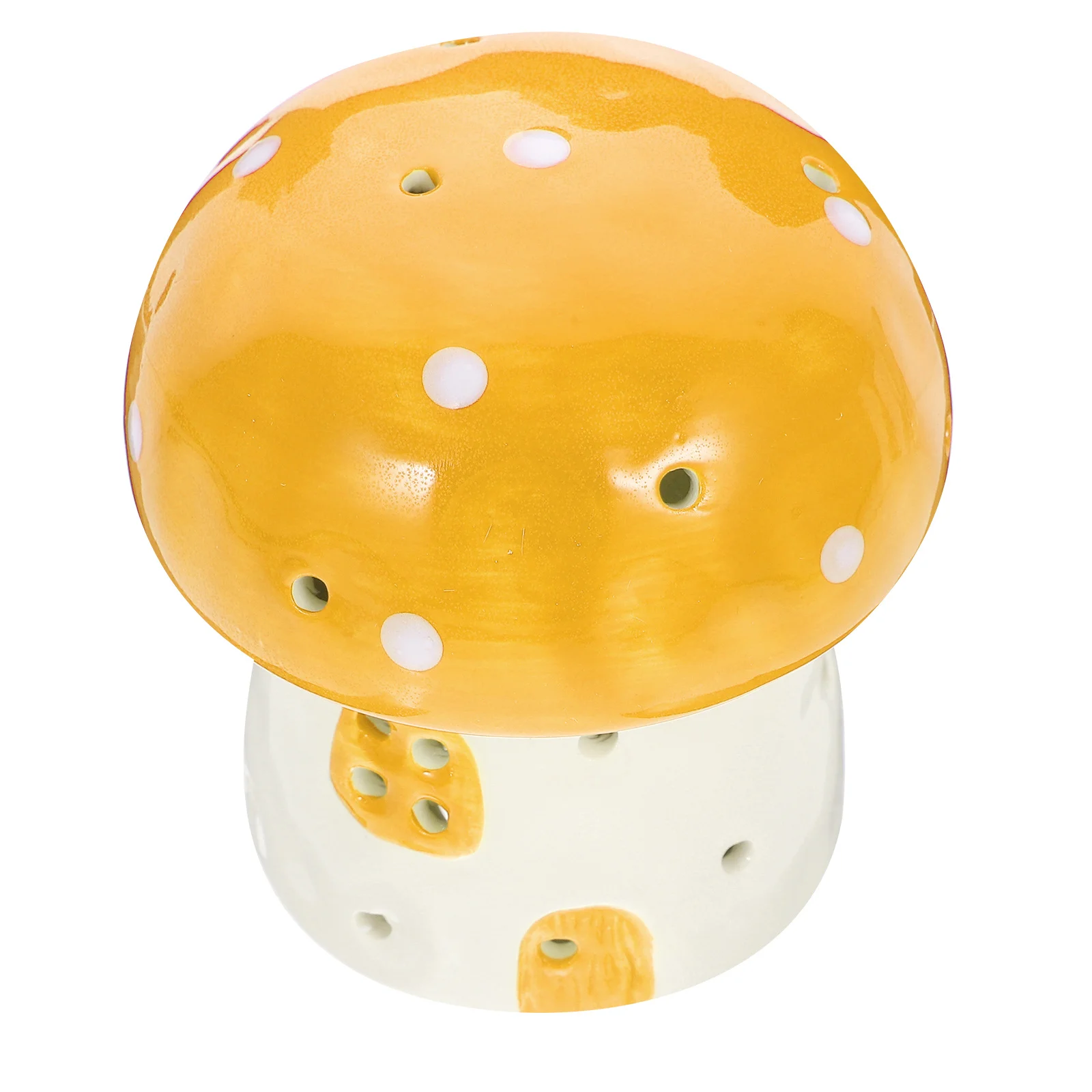 ضوء ليلي صغير على شكل فطر سيراميك قابل لإعادة الشحن بجانب السرير لغرفة مصباح طاولة دافئ ديكور الحضانة مصباح سطح المكتب