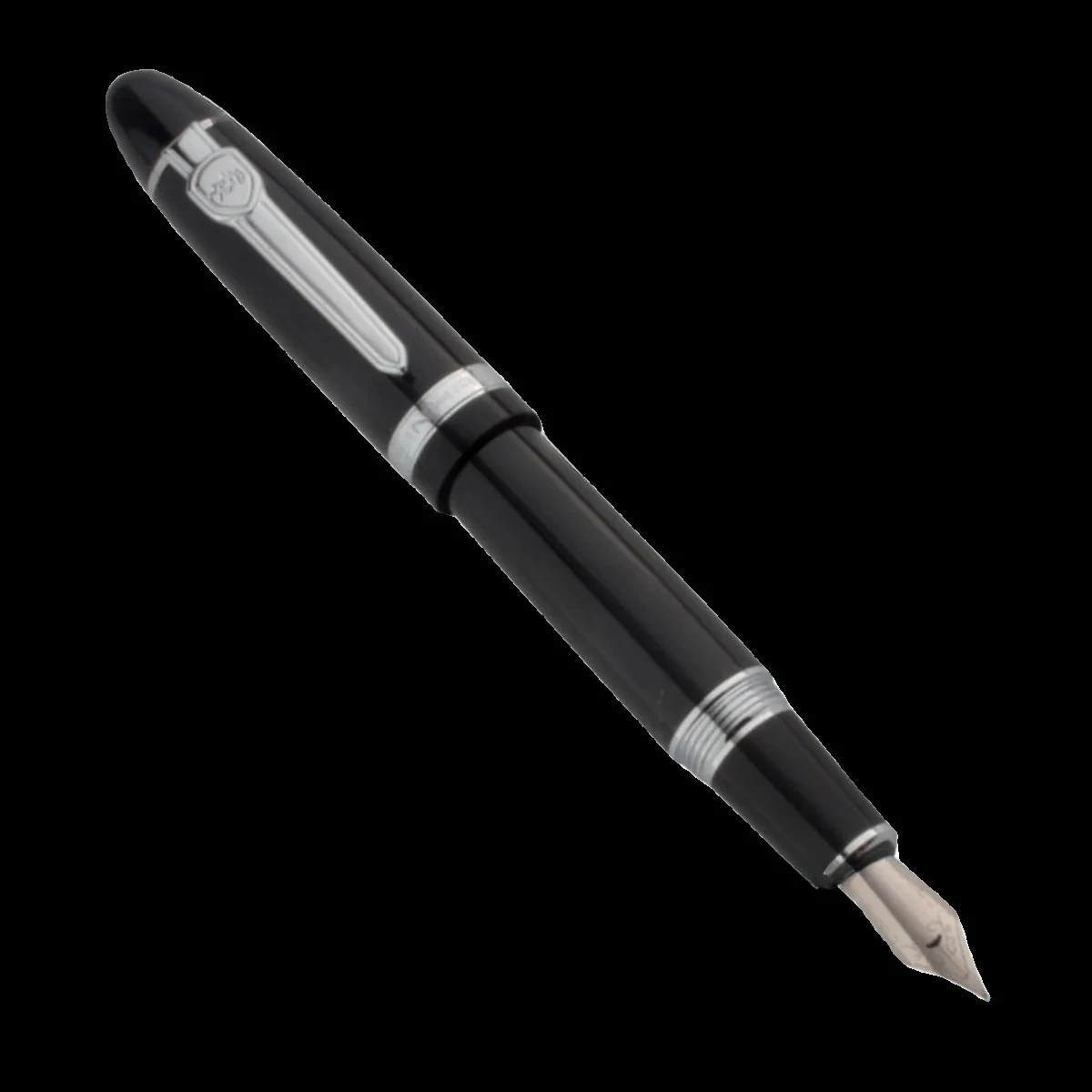

Two Color Thick Hand-made Grinding Rounded Polished Thick Fountain Pen 4.0MM Nib Double-layer Long Knife Business Writing Pen