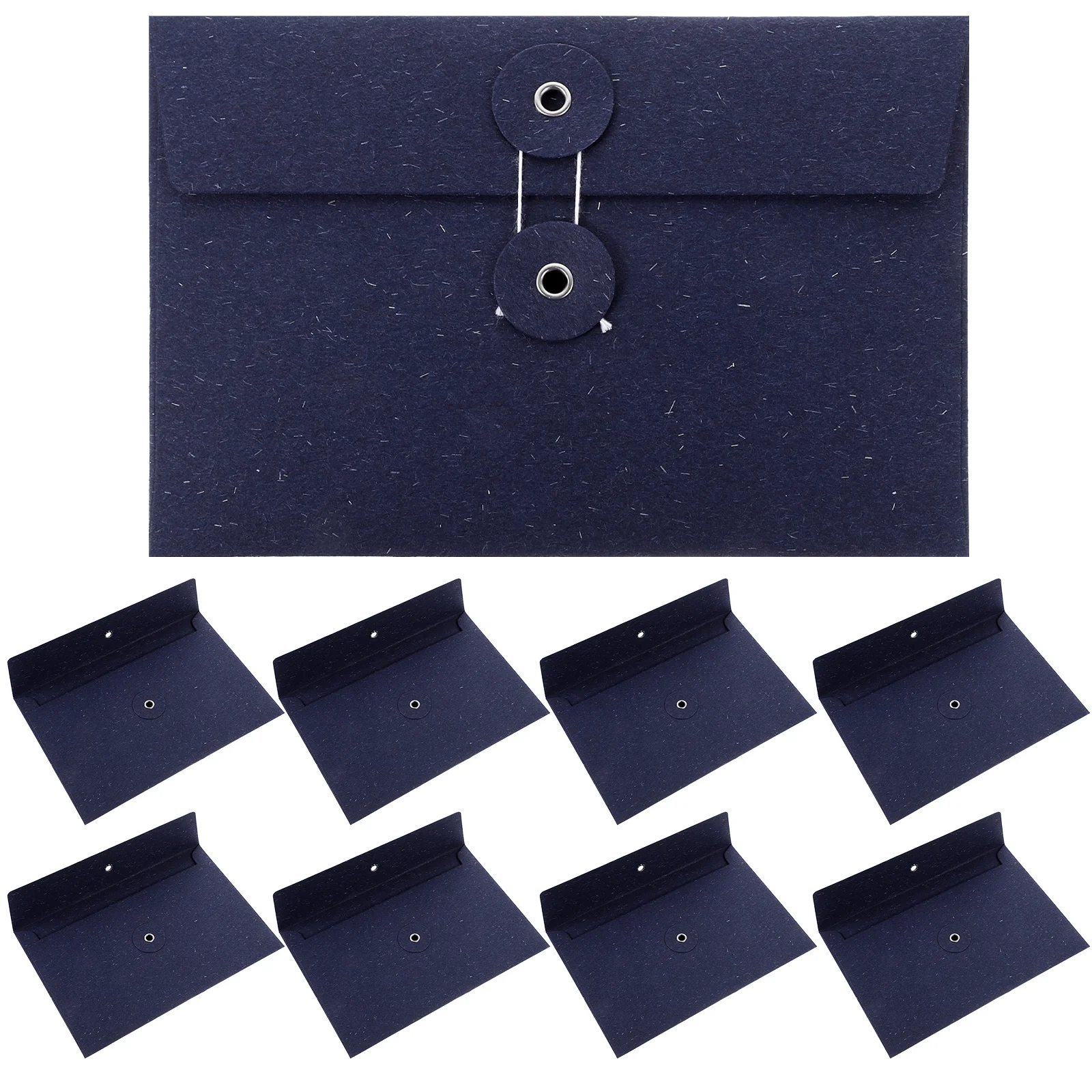 

10 Pcs Vintage Envelopes Thick Paper Carbon Black Elegant Wedding Party Accessories Greeting Cards Blank Envelopes