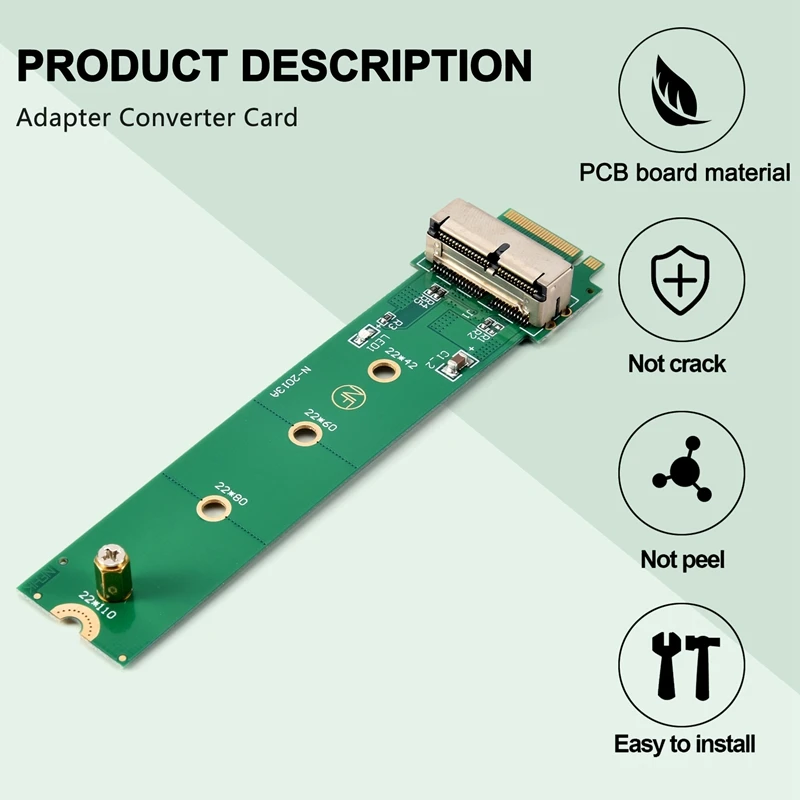 Ssd To M.2 Ngff Adapter Converter Card For 2013 2014 2015 Apple  Air Mac Pro Ssd