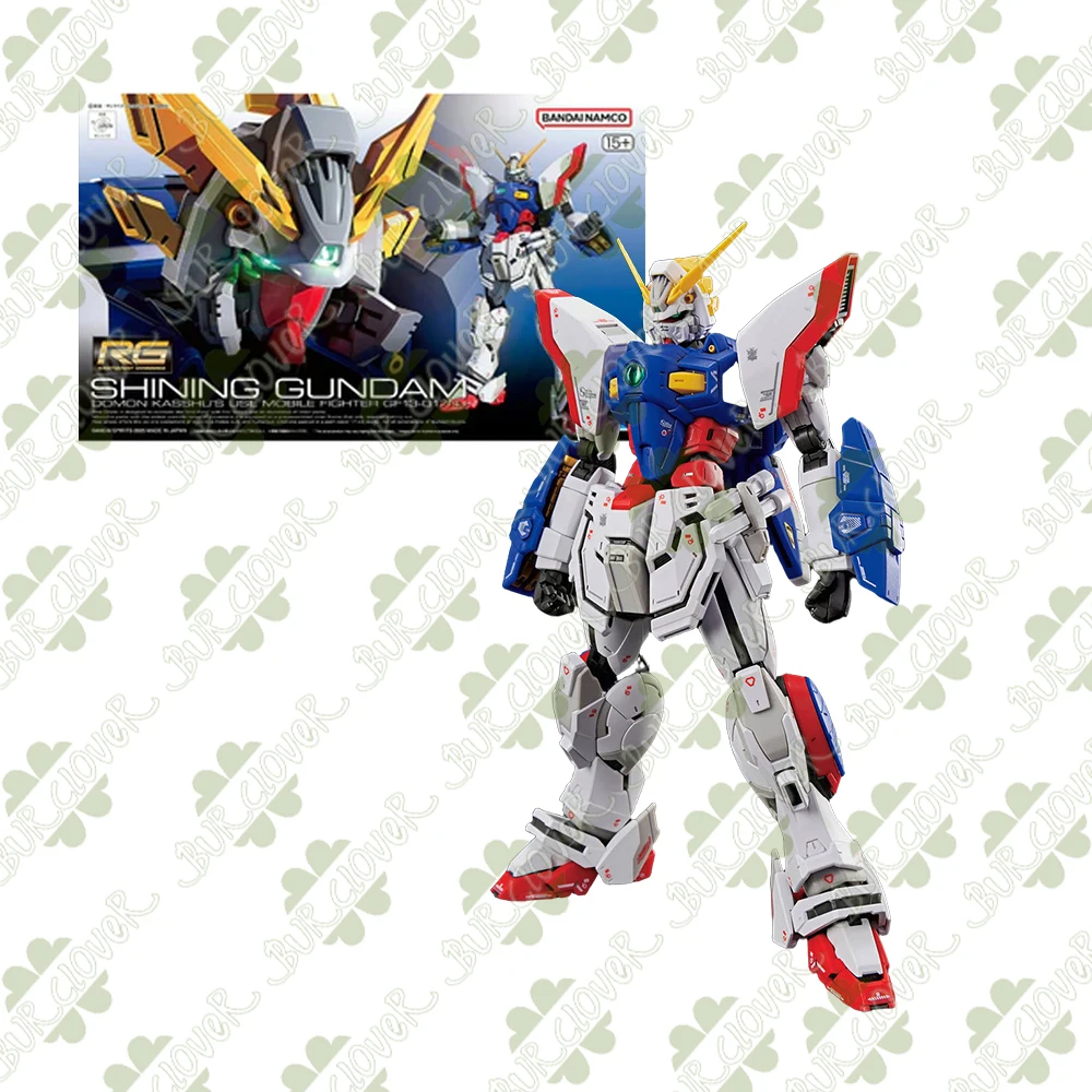 Bandai Original GUNDAM RG RX-93-2 Hi-V GUNDAM SHINING GUNDAM RX-78-2 GUNDAM Аниме Фигурка Сборка Модель Игрушки В наличии