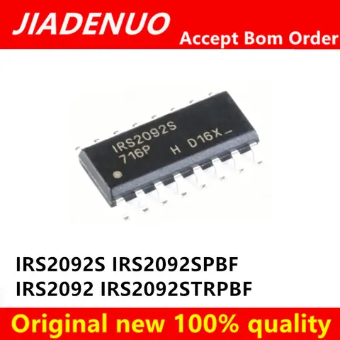 (2-10piece)100% New IRS2092SPBF IRS2092S IRS2092 IRS2092STRPBF sop-16 Chipset