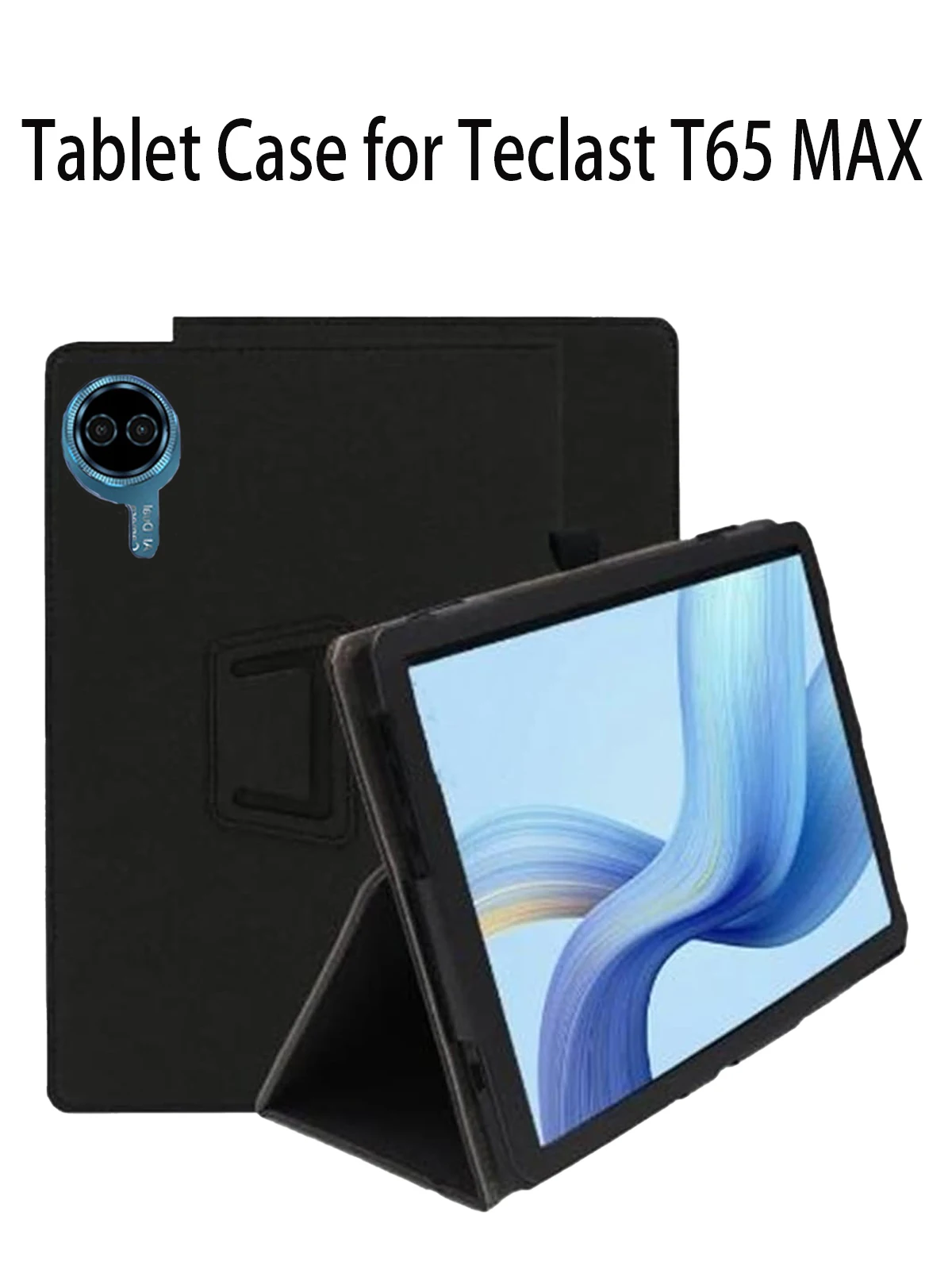 

Чехол для планшета Teclast T65 Max, защитный чехол с функцией подставки, противоударный (материал из искусственной кожи)