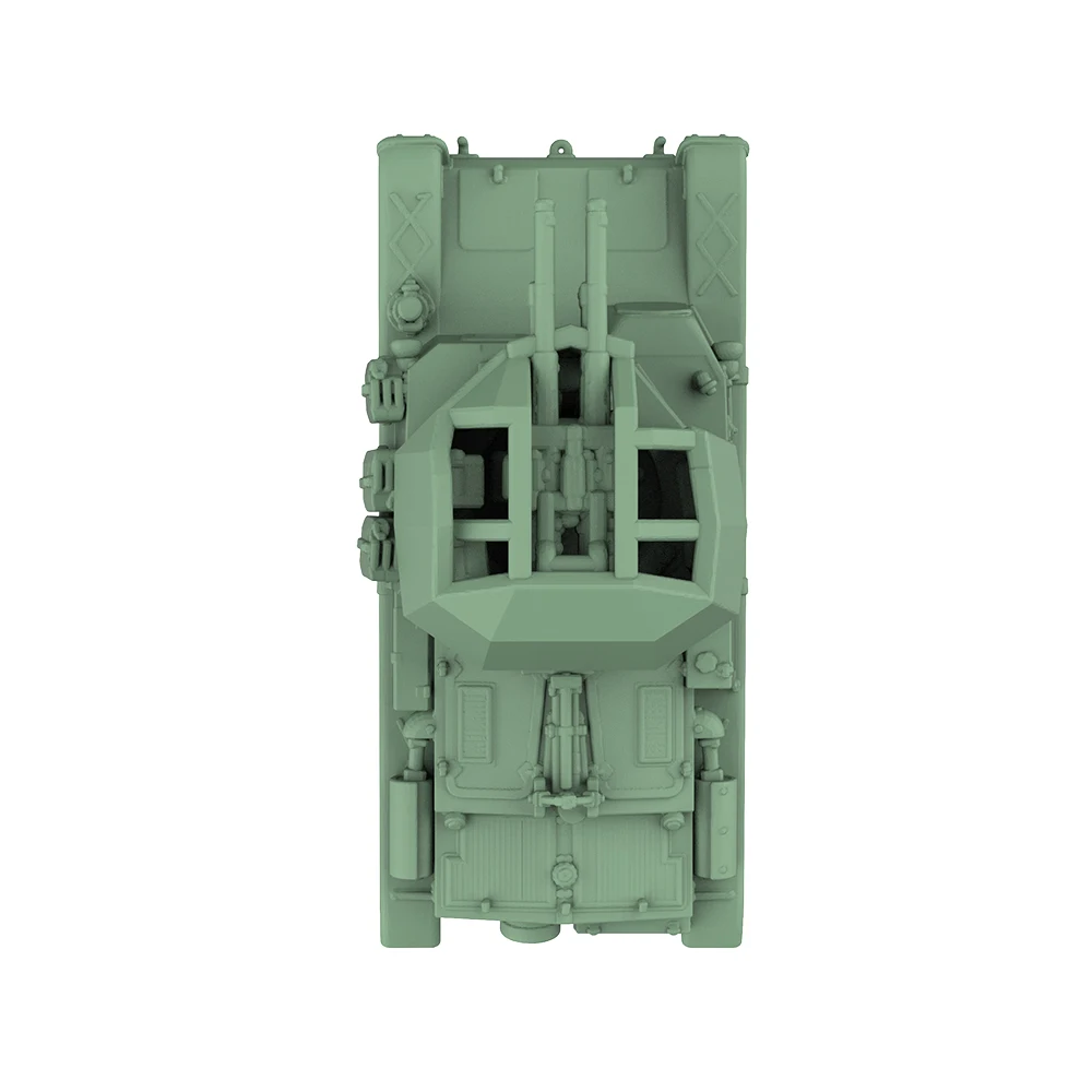 Italia M42 Pistol Penggerak Mandiri 1/144 1/200 1/350 1/700 SSMODEL SS688 Kit Model Militer Miniatur Permainan Perang Statis