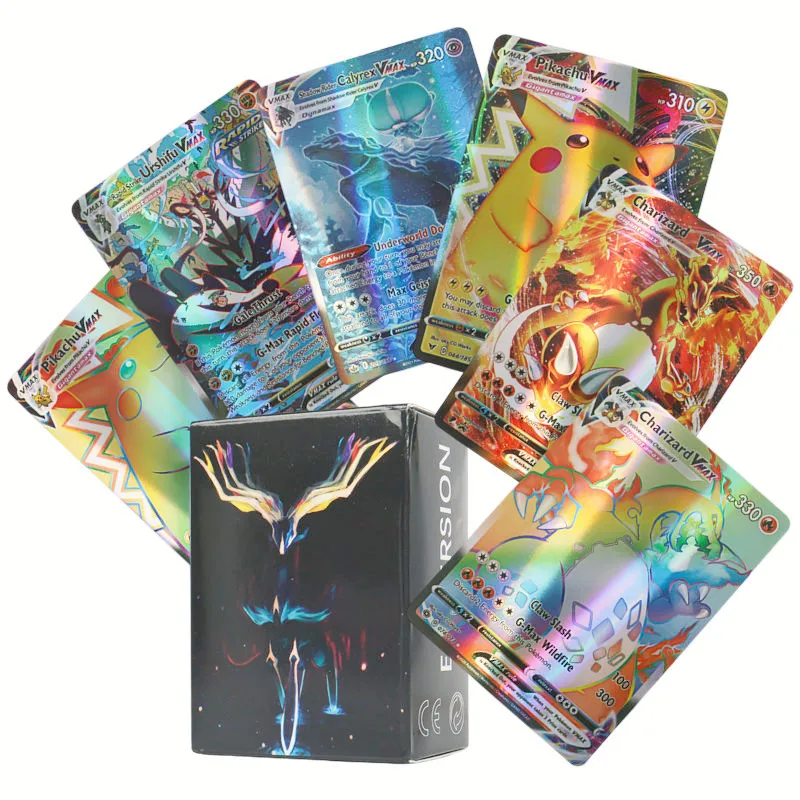 60/100 Stück Pokemon-Karten Neue EX Obsidian Flames Titankristall Charizard Pokemon-Karten Englische Version