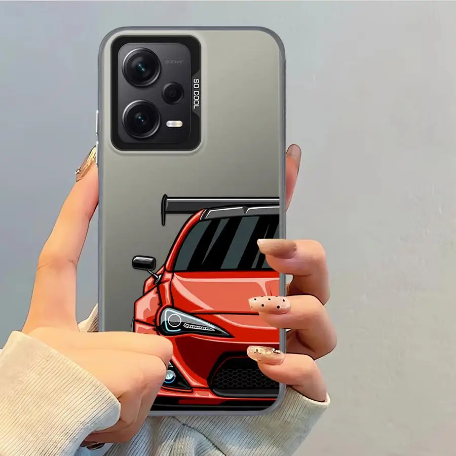 Capa traseira de telefone para Xiaomi Redmi 9C 13C A1 A2 Plus 10C A5 12C 9T 14C K60 Cool Car