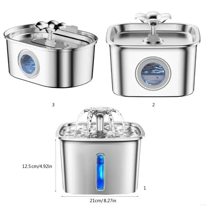 

F19B Automatic Cats Water Fountain Electric Dog Water Dispenser with Large Capacity