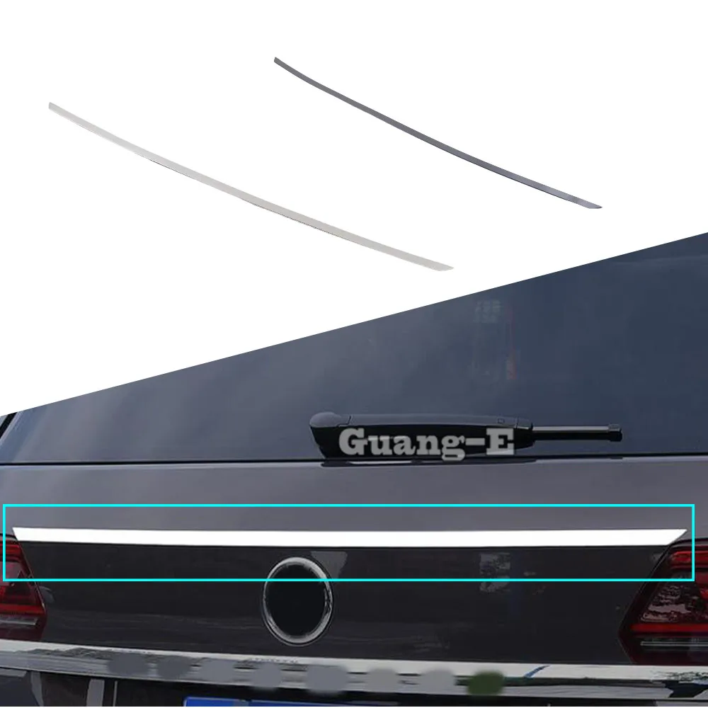 

For VW Volkswagen Teramont Atlas 2017 2018 2019 2020 Car Rear Trunk Tailgate Lid Cover Decoration Trim Auto Exterior Accessories