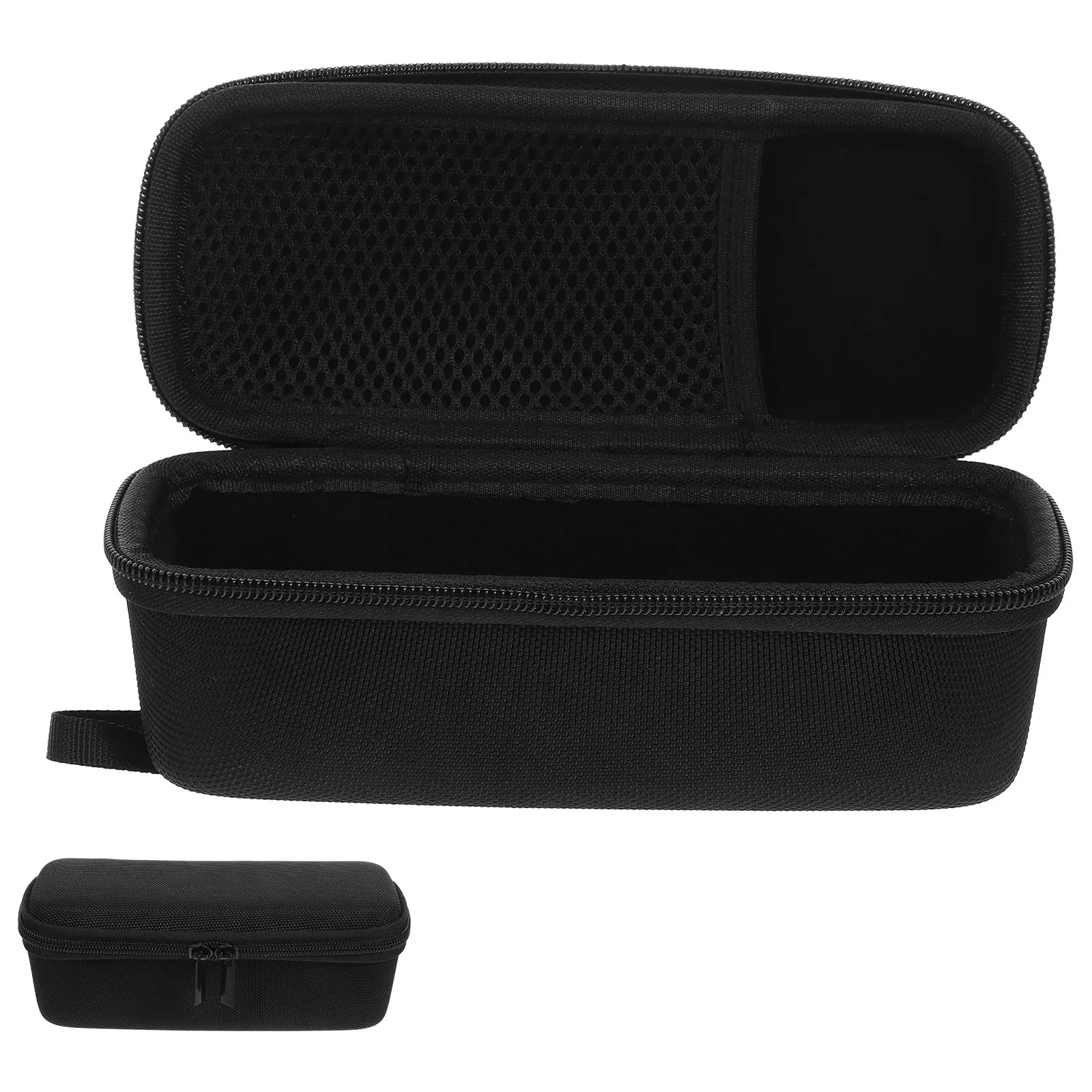 

Universal Speaker Case Protective Storage Bag for 2 3 Portable EVA Nylon Travel Organizer Black Double Layer