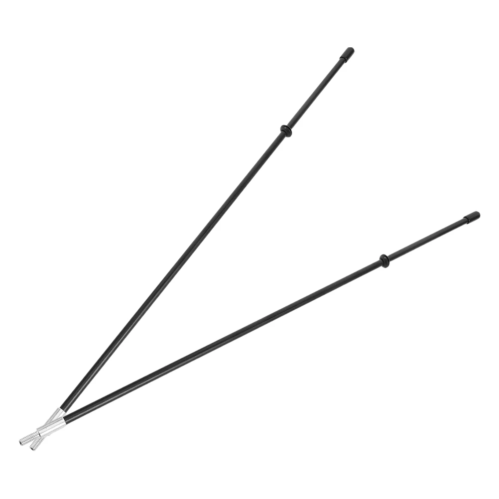2Pcs Flagpole Heavy Duty Metal Vehicle Roof Mounted Racing Car Flag Holder for Advertising Warning Flags Off Road Truck