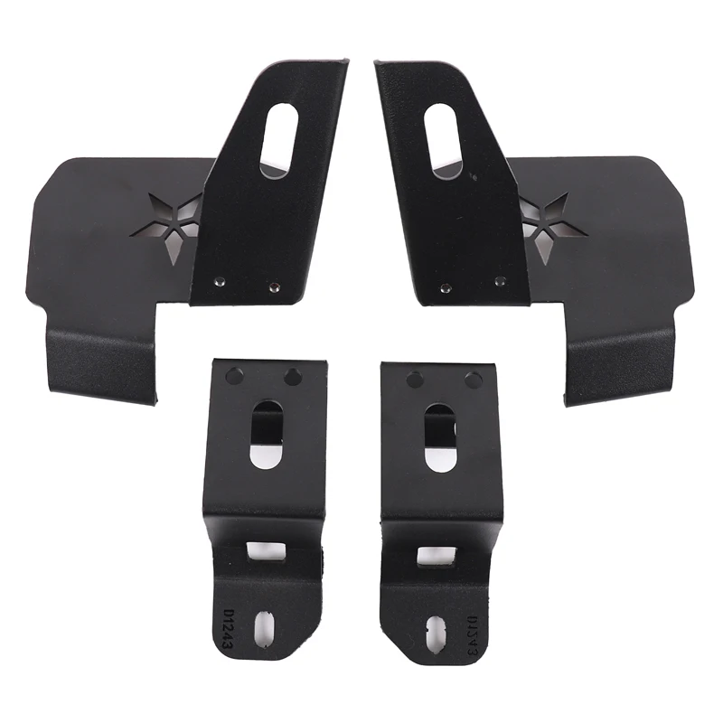For Ford Ranger Wildtrak 2015-2021 Carbon Steel Car A-pillar Lower Searchlight Bracket Car Accessories