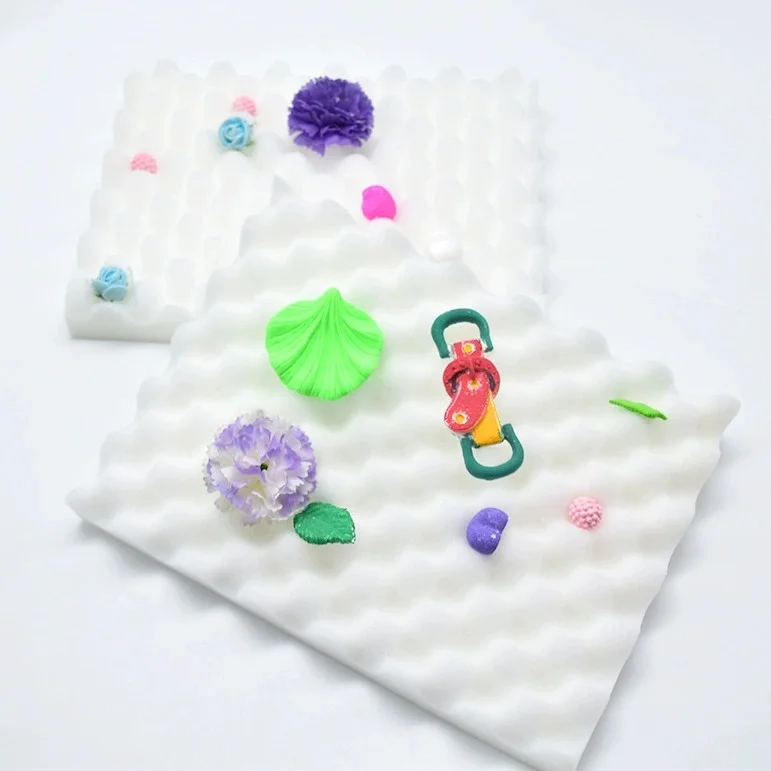 

4pcs Sponge Mat For Resin Clay Sculpting, Ultralight Drying Foam Pad Diy Art Craft Fondant Cake Shaping Reusable Modeling Tool