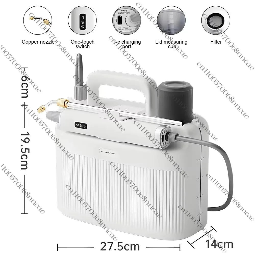 5L Garden Electric Sprayer Pesticide Spray Watering Flower Electric Tools For 2200mAh Lithium Battery Mini Atomization Sprayer