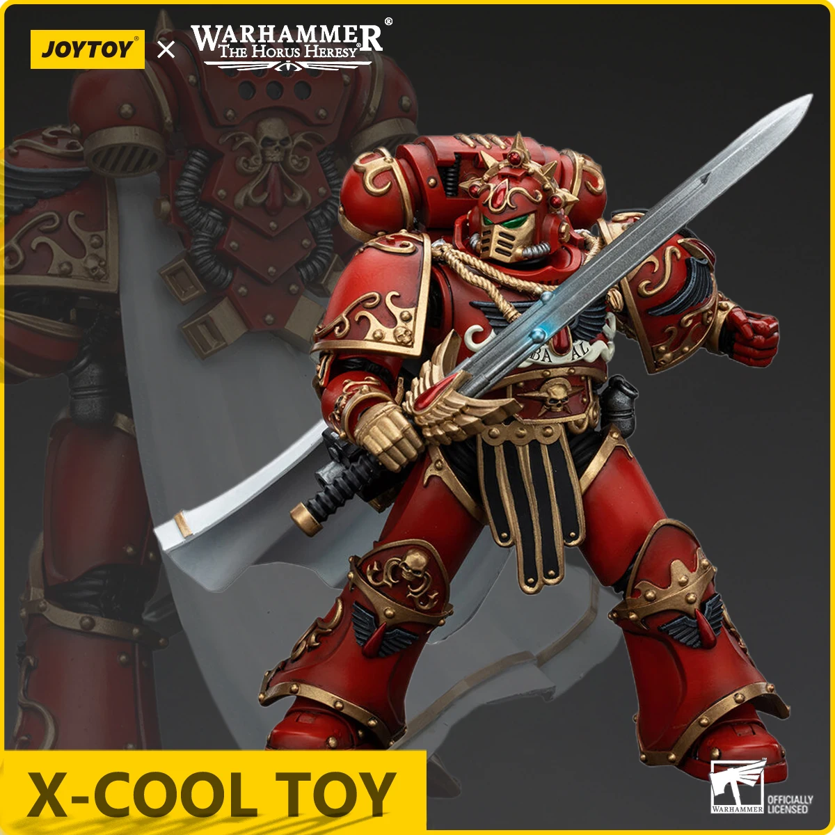 

Joy Toy Warhammer The Horus Heresy Action Figure Blood Angels Legion Praetor With Paragon Blade Figurine Joint Movable Model Toy