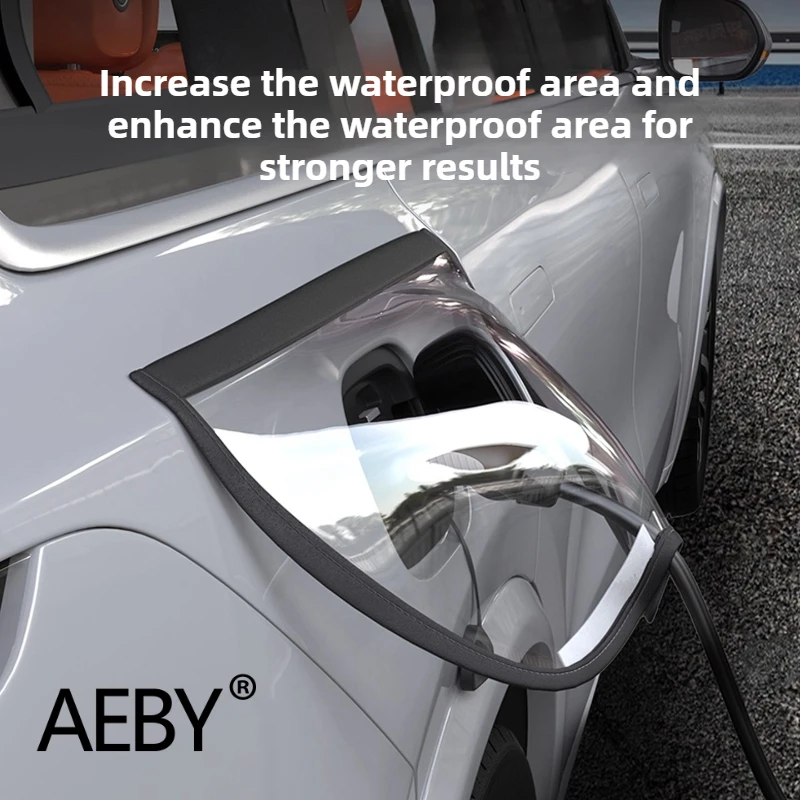 AEBY для BYD Seal U DM-i 2020-2025, дождевик для зарядного пистолета, водонепроницаемый пылезащитный защитный чехол, аксессуары для зарядного устройства для электромобилей