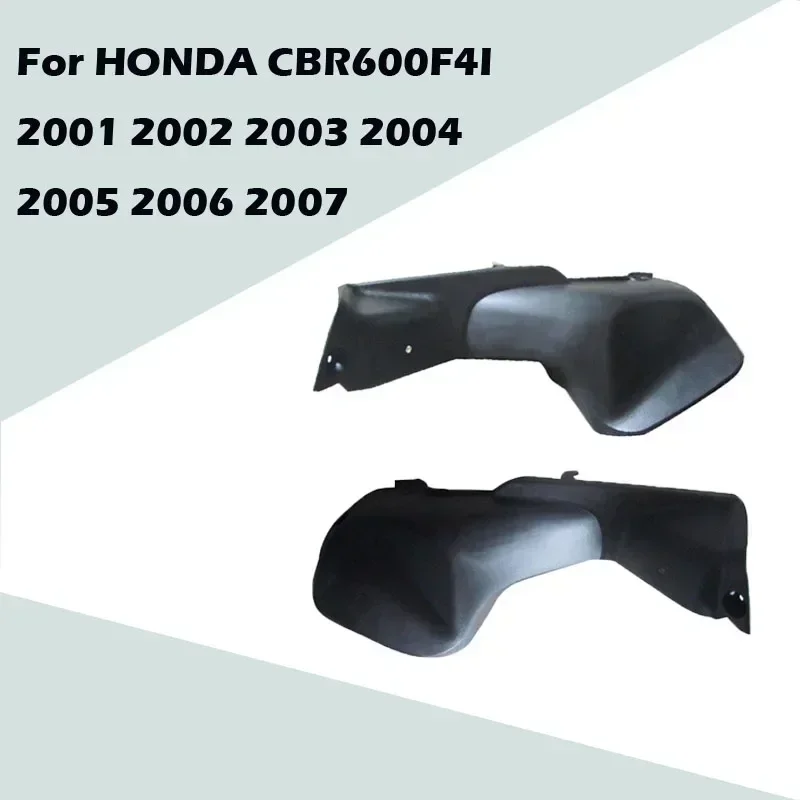 For Honda CBR600 F4I 2001 2002 2003 2004 2005 2006 2007 Motorcycle Accessories Left and right pipe covers ABS Injection Fairing