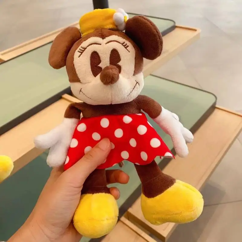 Disney Anime Puppen Mickey Maus Minnie Maus "Don" Donald Fauntleroy Ente Peluche Spielzeug Anime Figur Kuscheltiere Kinder geschenk – Detail 5