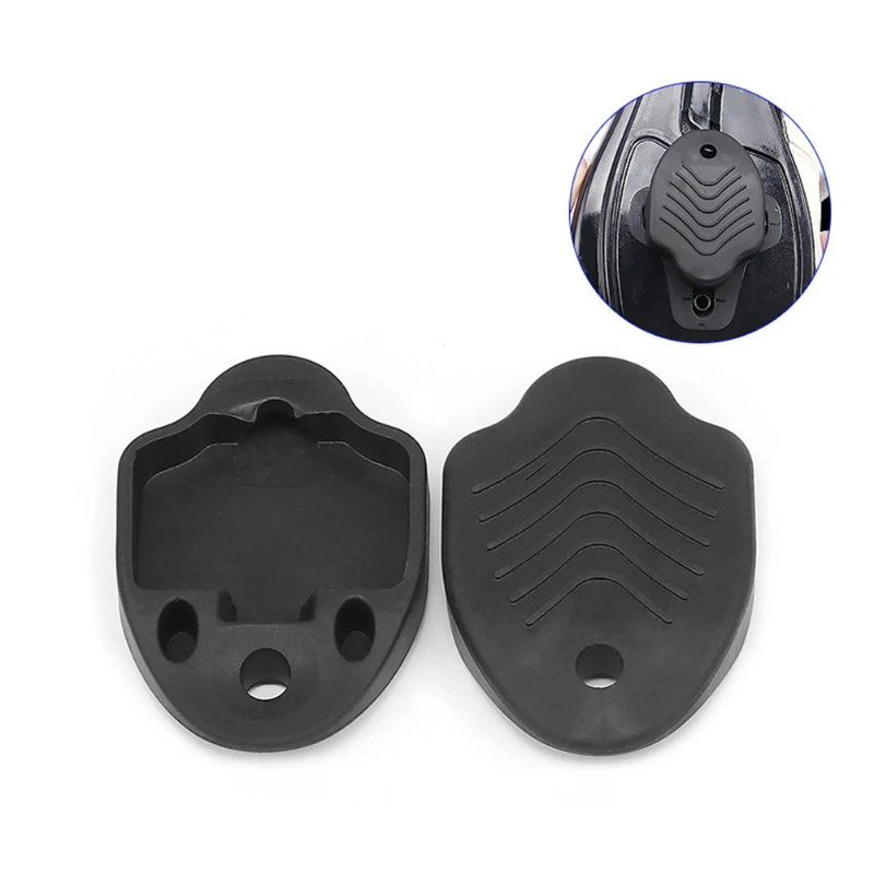 

Self-locking Foot Splint Lock Plate Protective Cover Rubber Cleat Covers MTB Bike Self Locking Pedal Anti-Slip Cleat Protector