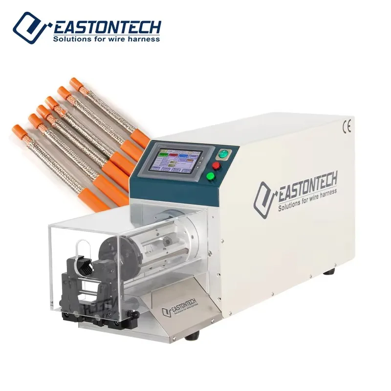 Semi-Automatic Coaxial Cable Stripper Machine 2-23mm Coaxial Wire Stripping Equipment For Cable Manufacturing EW-0640