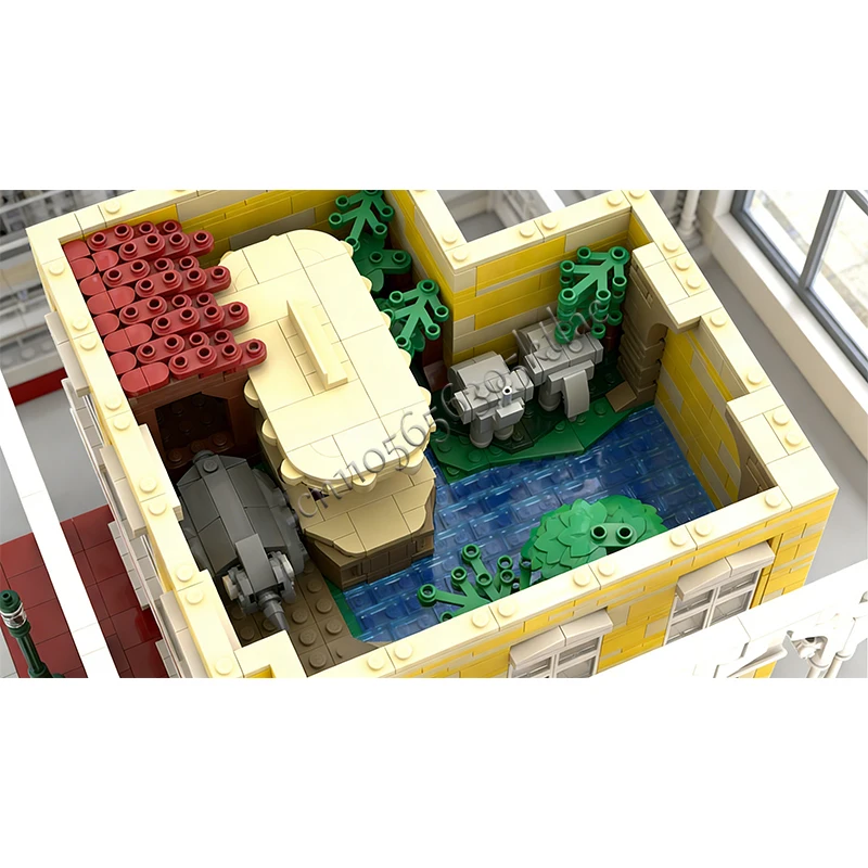 3144 PCS Medieval Emporium City Edition MOC Customize Modular Building Block Design Model Creative DIY Boy Toy Christmas Gift