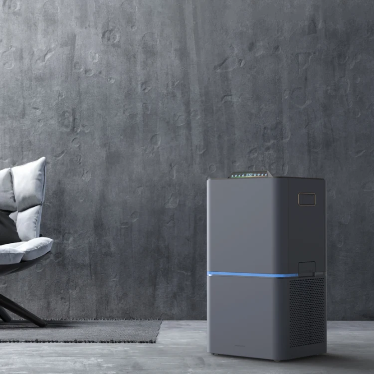 Good Price Office Hotel Living Room Multi Functional Smart Touch Control Large Air Purifier