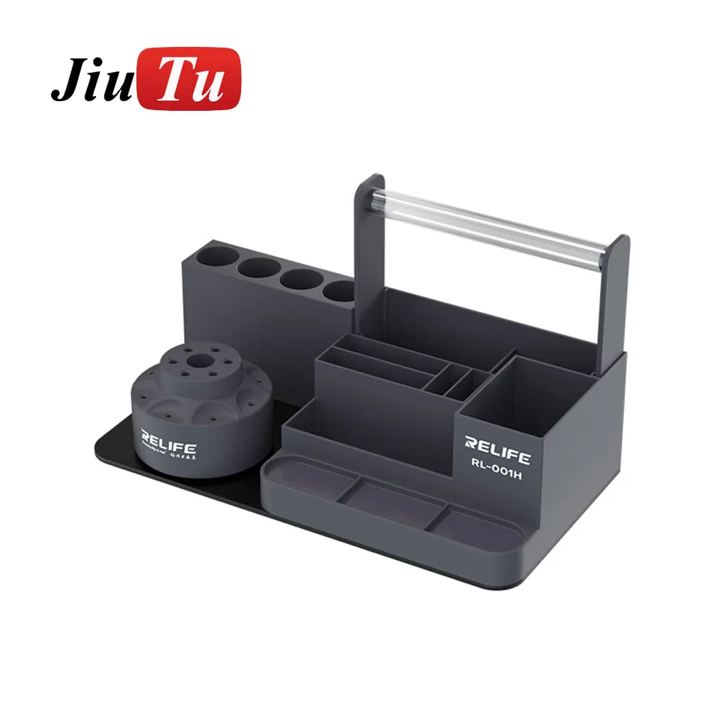 Rotatable Multifunctional Repair Storage Turdy And Durable Mobile Phone Repair Accessories Storage Tool