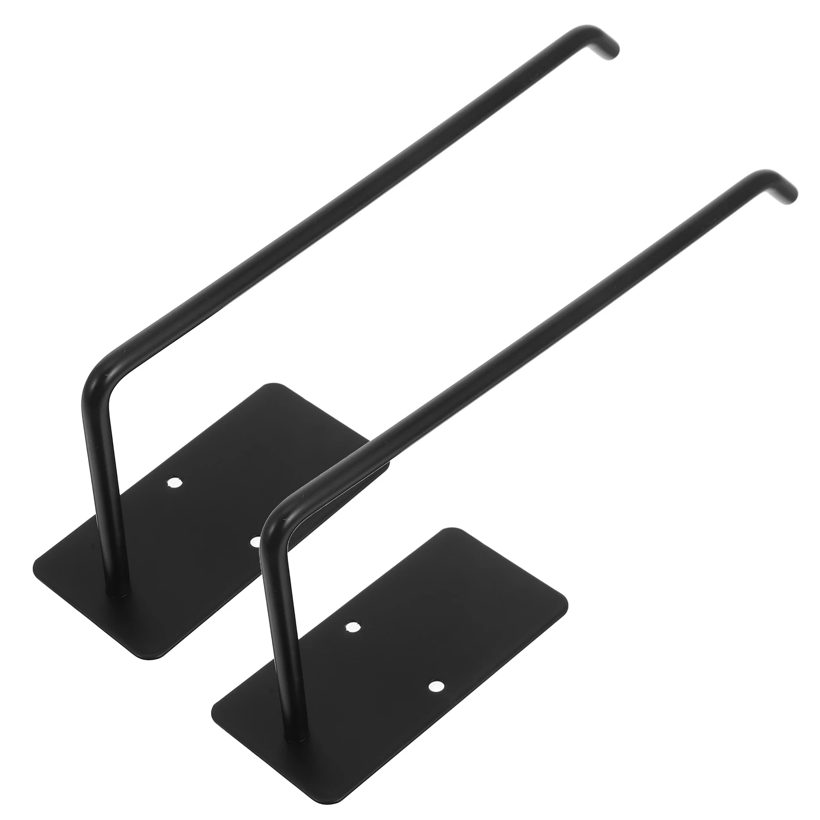 

2 Pcs Hat Storage Rack Black Adhesive Wall Hooks for Closet Baseball Cap ganizer Man Room Accessory Hat Hanger Shelf