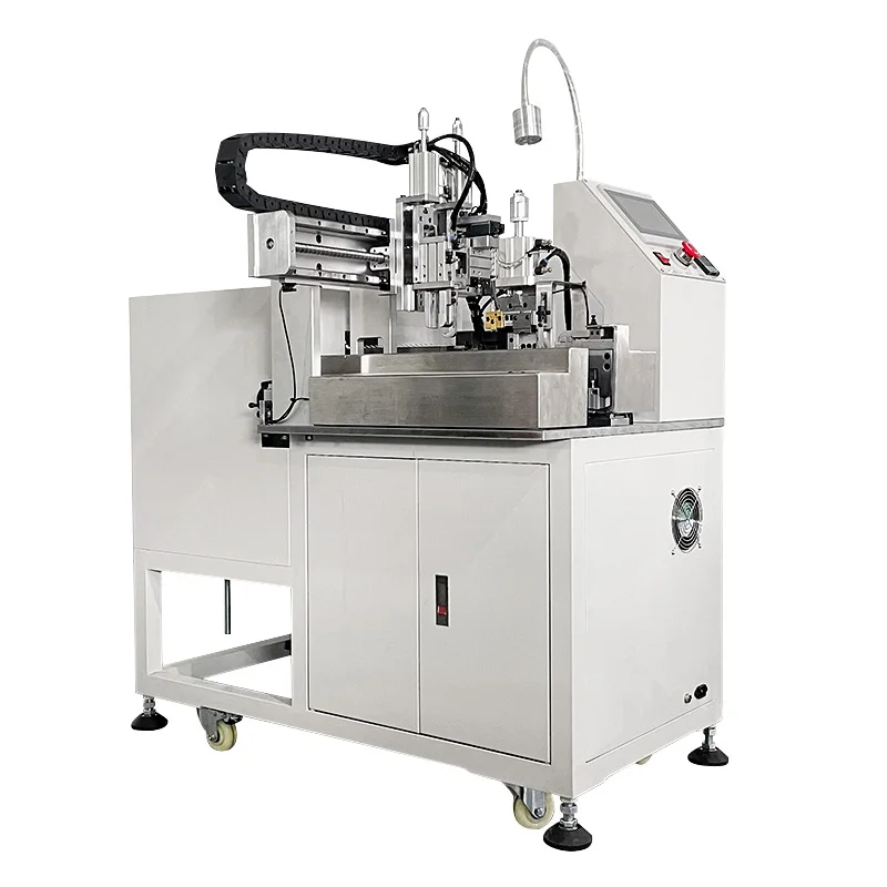 Borx RJ45 Terminals Lug Crimping Machine Telephone Line Network Lan Cable Crystal Head Connector Crimping Automatic Device