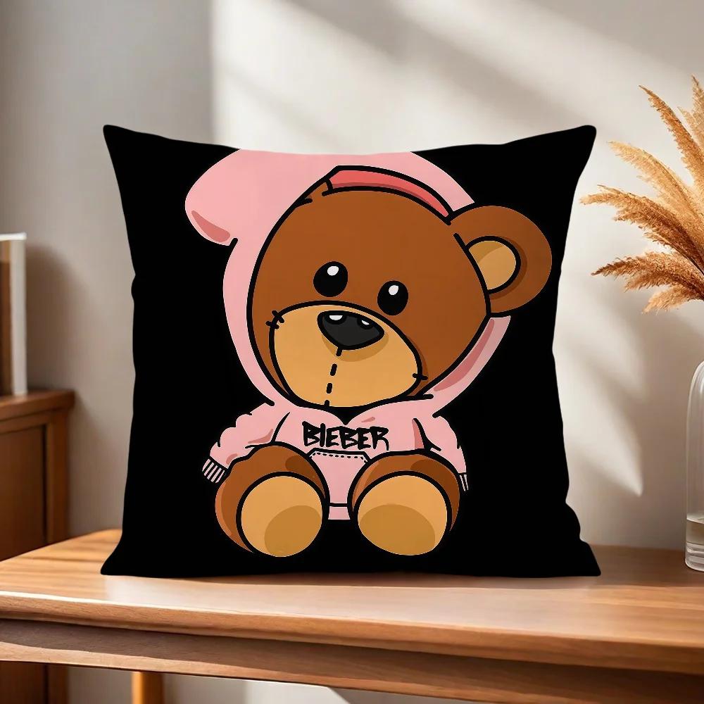 Justin D-D-Drew Bieber Kissenbezug Kissenhülle für Zuhause, Sofa, Wohnzimmer, Büro, Café, Auto – Detail 7