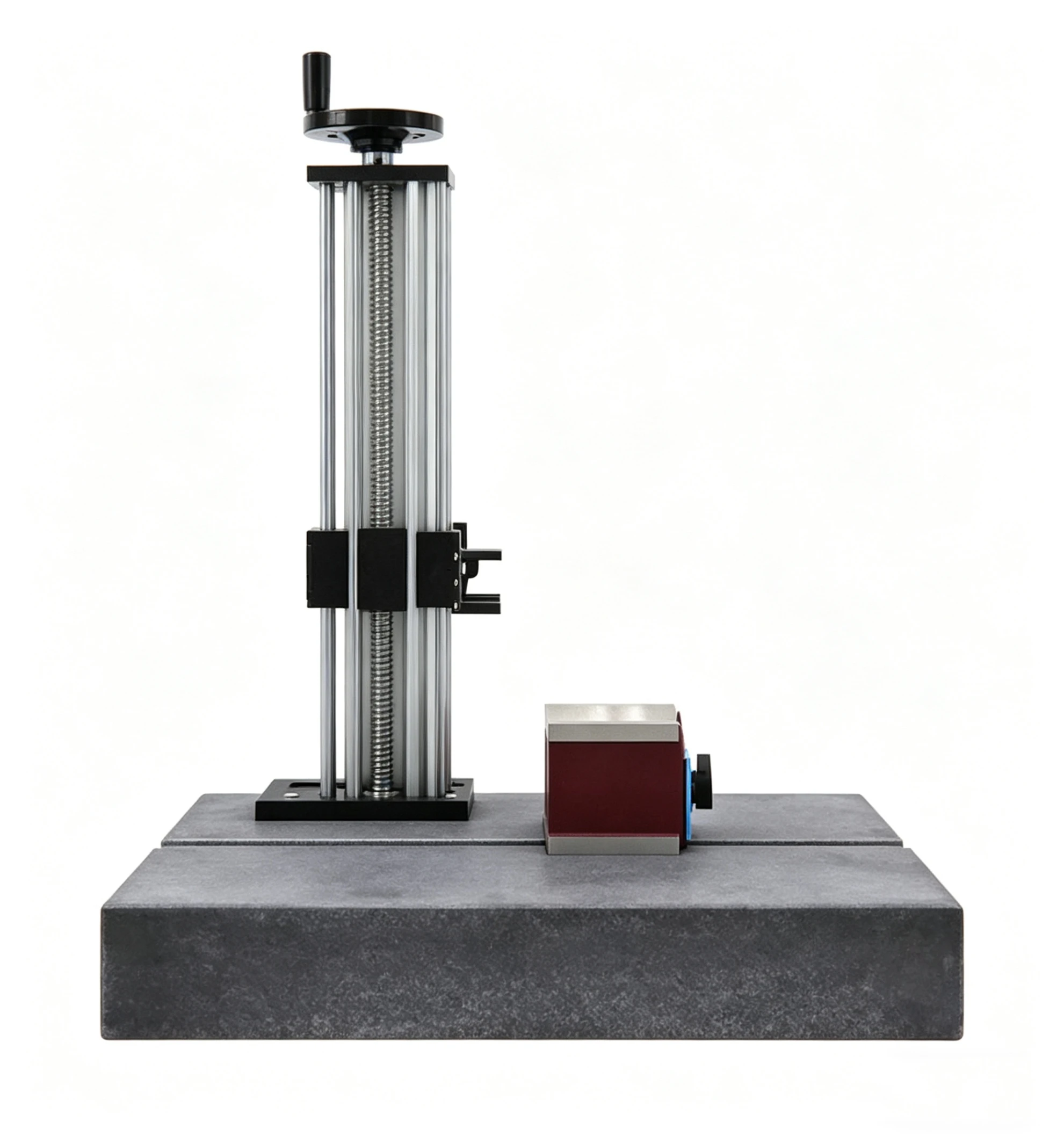Adjustable Roughness Meter Stand Base with Marble Platform for All Brand Handheld Roughness Tester Laboratory Use