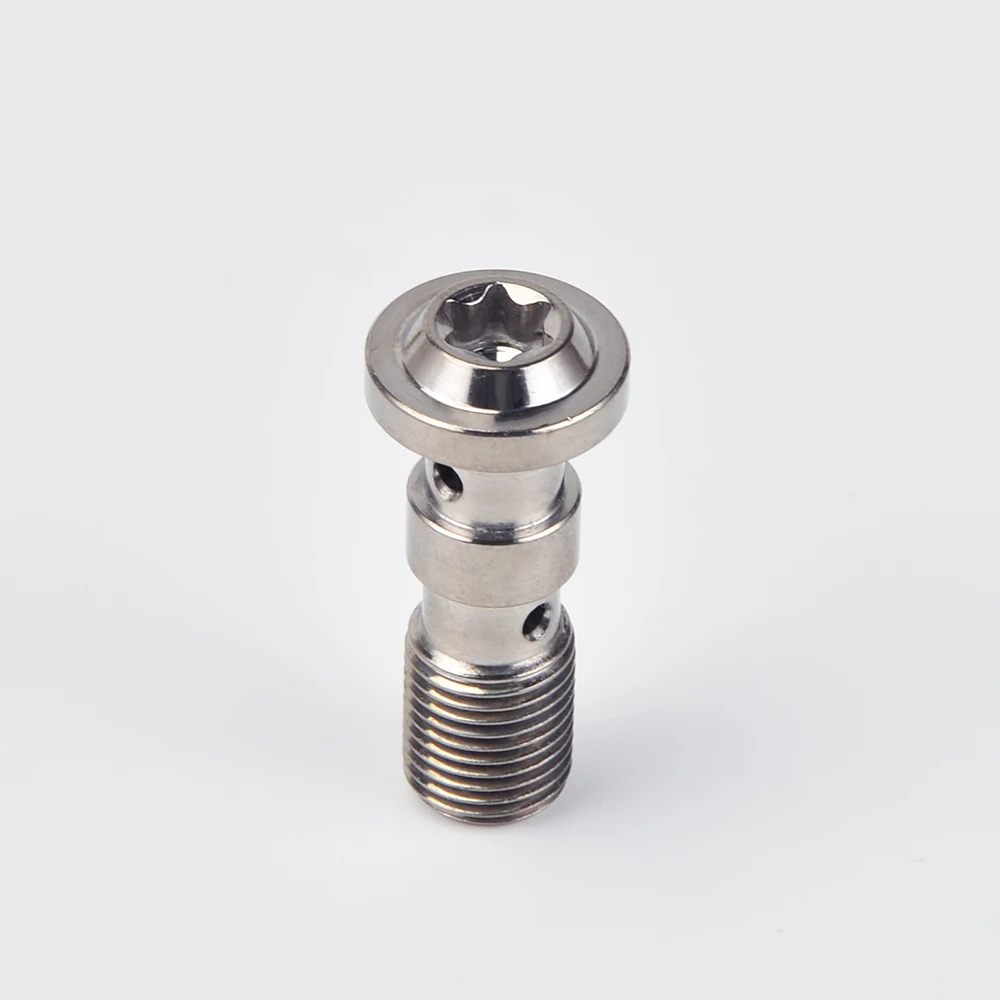 Universal Dual Holes M10*1.0mm Brake Hose Banjo Bolt for KTM Honda Yamaha Suzuki Husqvarna Beta Aprilia Ducati