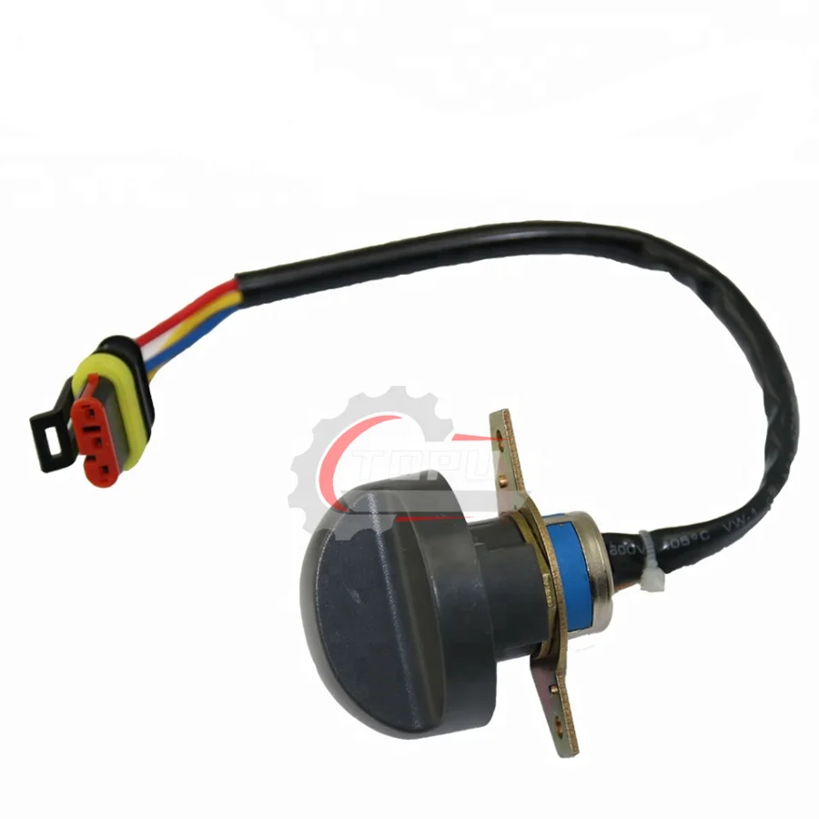 

Excavator electric spare part throttleknob switch 60117463