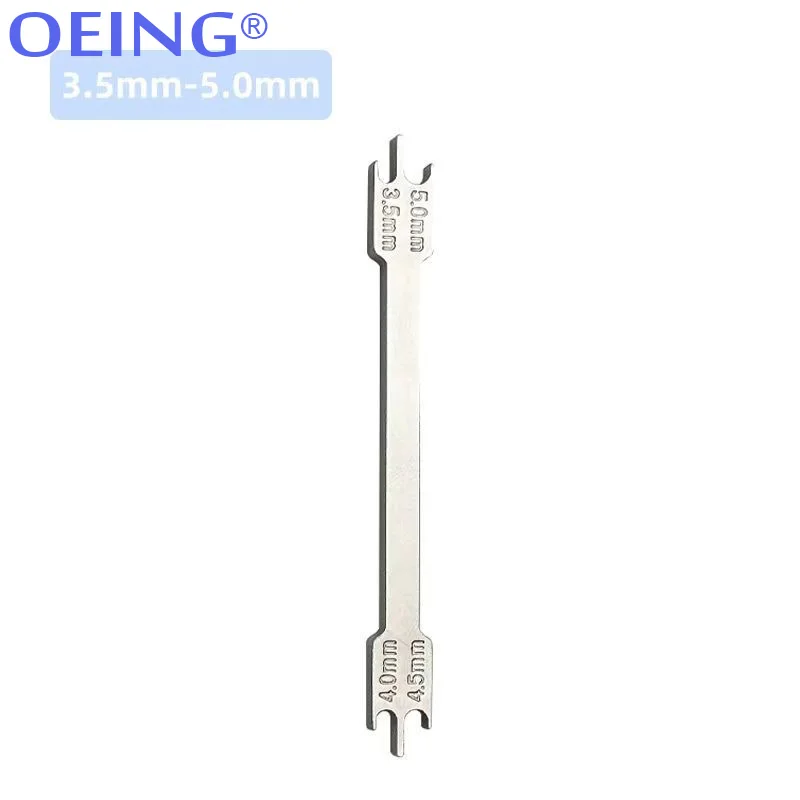 Adjustable Orthodontic Bracket Gauge Bracket Height Locator Stainless Steel Pole Star Gauge Dental Tools