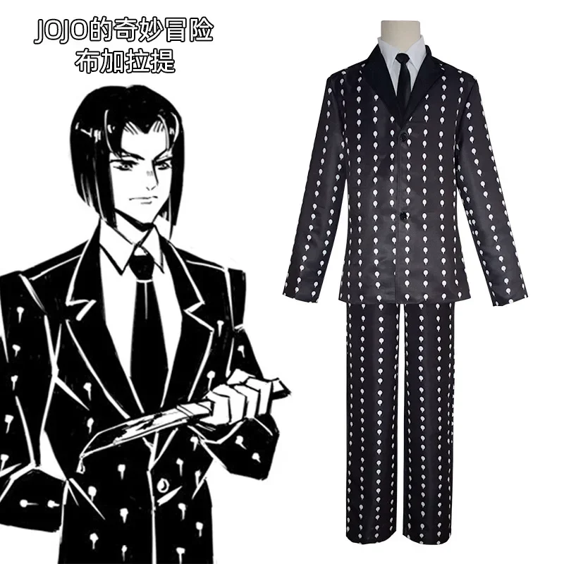 

JoJo's Bizarre Adventure Cosplay Bruno Bucciarati Anime Costume
