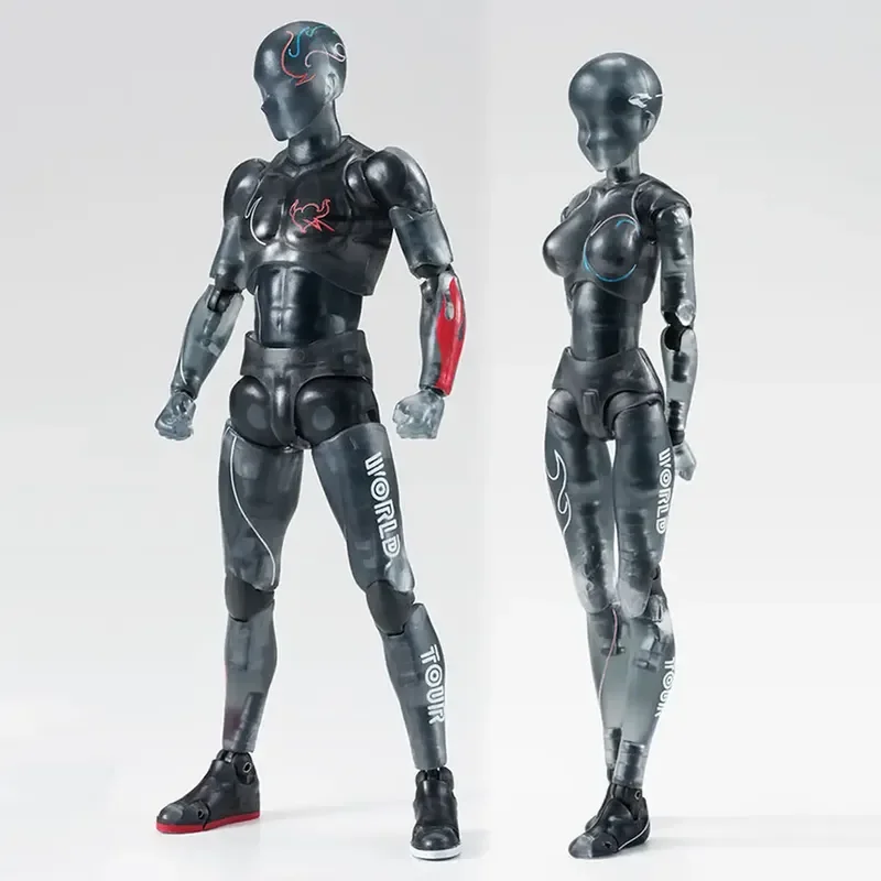 

1/12 Male Female Soldier Body Multi-Joint Movable Artist Art Painting Sketch Shf 15cm Anime Action Figure Toy Model Collection