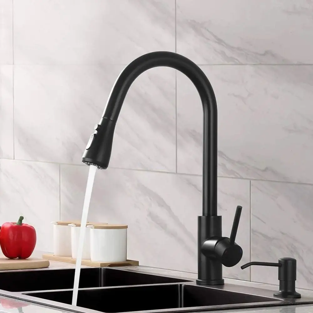 Water Saving Water Tap Universal Sprayer Pull Out Faucet Spray Nozzle Adapter Shower Head