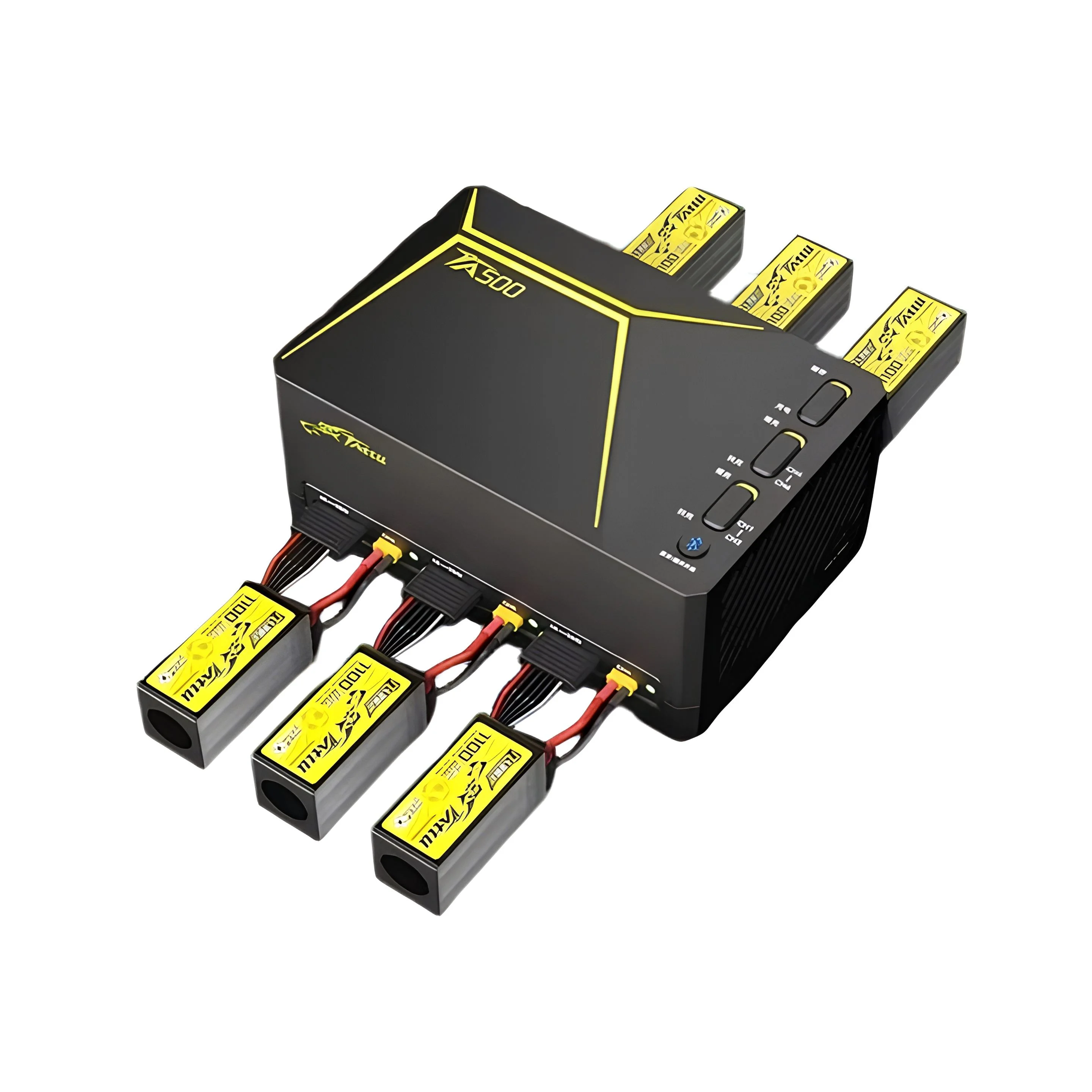 TATTU TA500 TA500Q 2S-6S 15A AC500W Four-Channel Smart LiPo Battery Charger G-Tech Support Original High Power