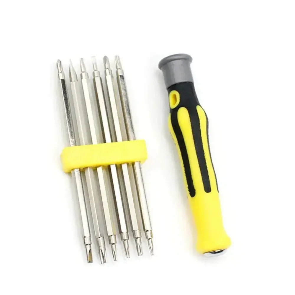 Krachtige 7Pcs 12 in 1 Screwdriver Set Precision Magnetic Screw Driver Bits Mini Tool for Smart Home PC Phone Repair