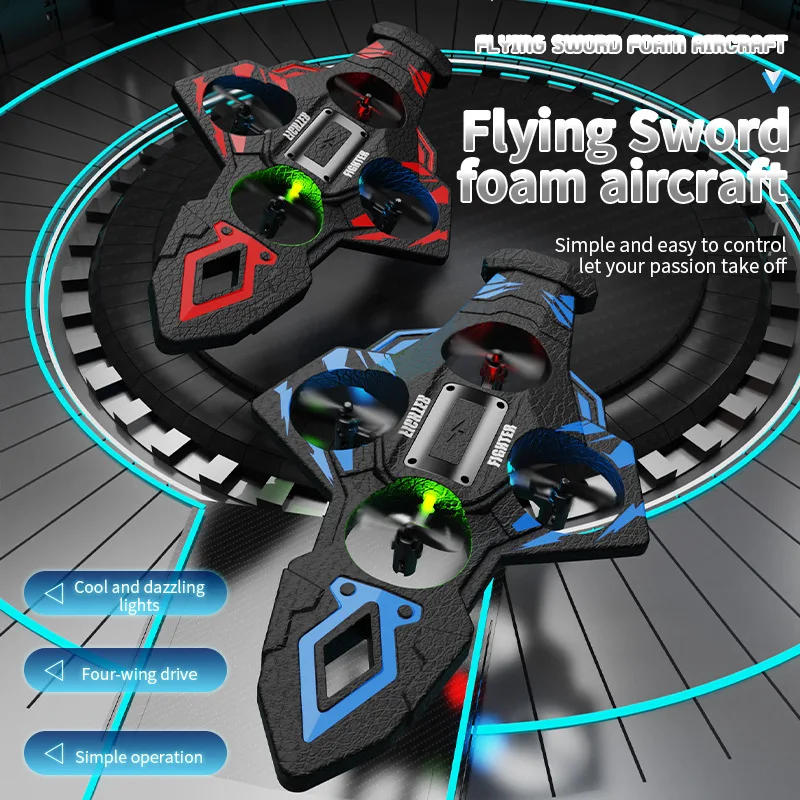 

RC Fighter Jet Airplane with Gesture Control 2.4GHz Remote Control Aircraft Dual Sensing Mode LED Lights Foam Plane Gift for Kid