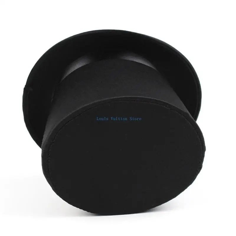 

L5YB Magicians Hat Top Hat Headband for Stylish Women Male Stage, Shopping Outdoor Gatherings Dates Short Brimmed Panama