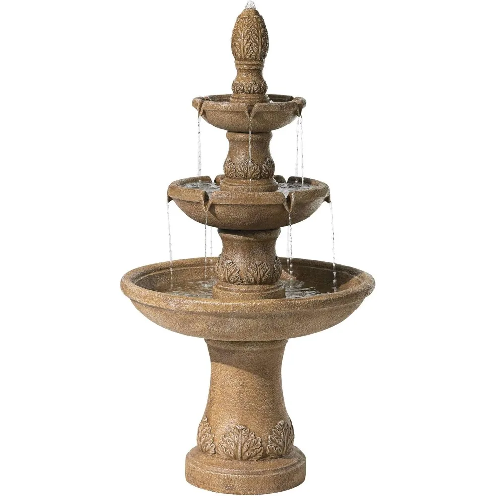 Italian Outdoor Floor Bubbler Fountain and Waterfalls 57