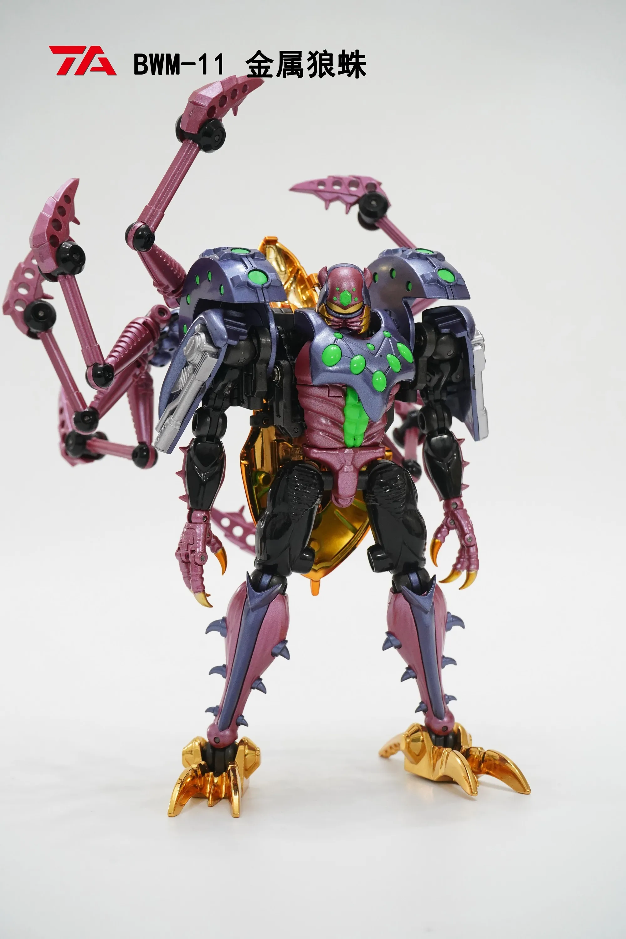 TransArt BWM-11 BWM11 TA Metall Spinne Beast Wars BW Super Warrior Metamorphic Spielzeug Beast Modell Transformation Spielzeug