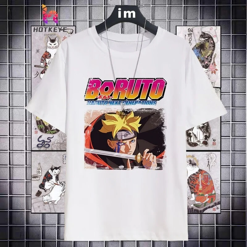 นารูโตะ: โบรูโตะ ฉบับใหม่; มินาโตะ; โบรูโตะ; มิตสึกิ; เสื้อยืด 3 มิติ ซาสึเกะ สำหรับเยาวชน เสื้อยืดแขนสั้นสำหรับผู้ชายและผู้หญิง