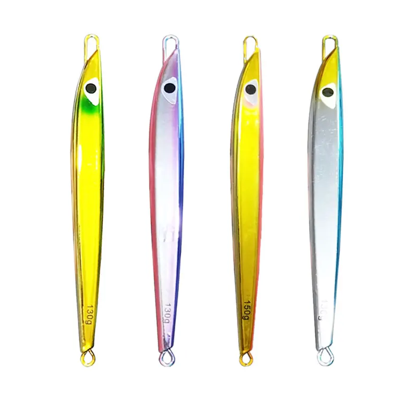 AS Fast JIg Lure Glow Electroplating Laser Pesca Speed Falling Angler Boat Sea Fishing Metal Hard Bait Sinking Jigging Bait